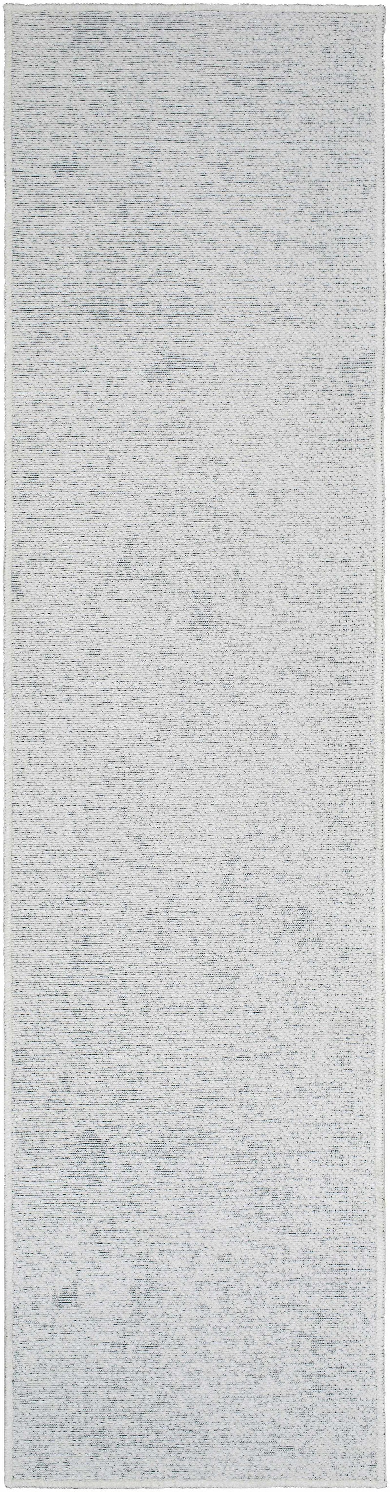 Isako Cream & Gray Solid Washable Area Rug - Clearance by Boutique Rugs