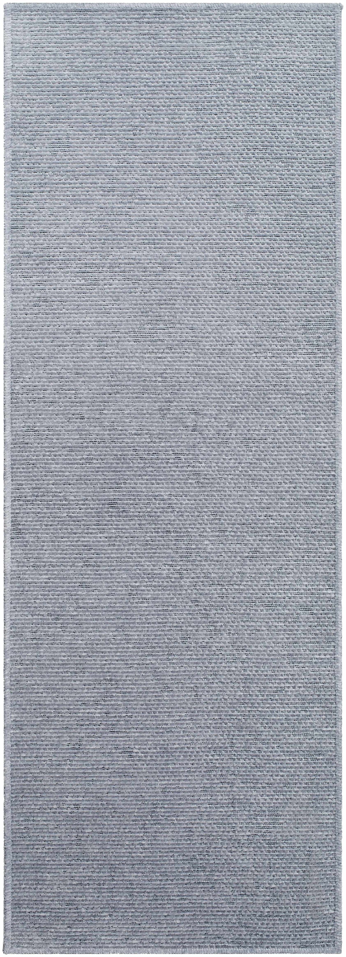Isako Blue & Gray Solid Washable Area Rug - Clearance, photo 10 of 11