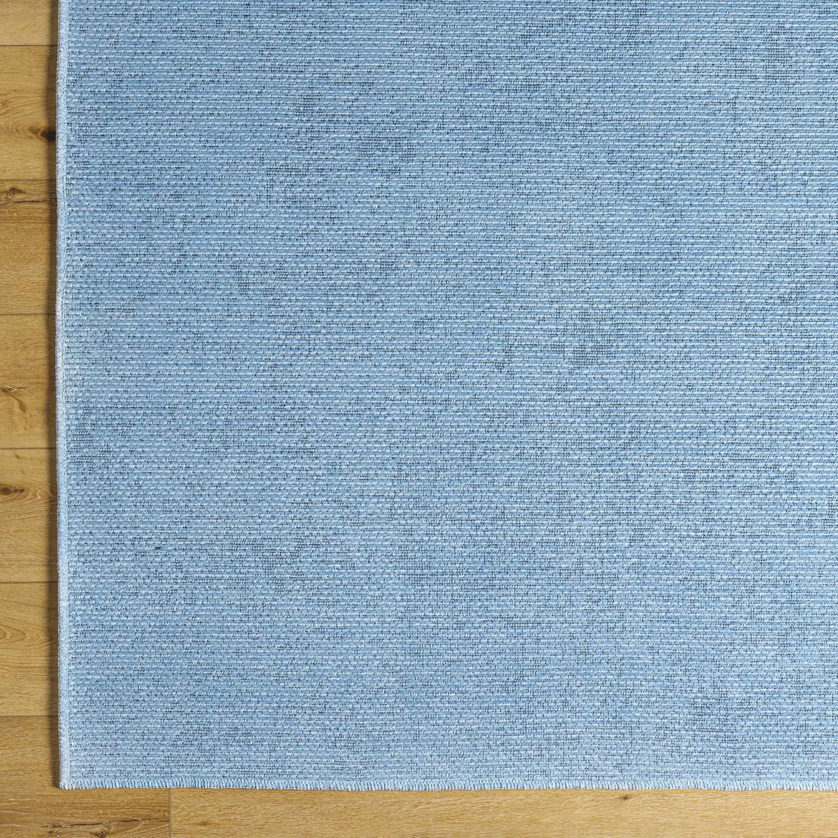 Isako Blue Solid Washable Area Rug - Clearance, photo 5 of 11