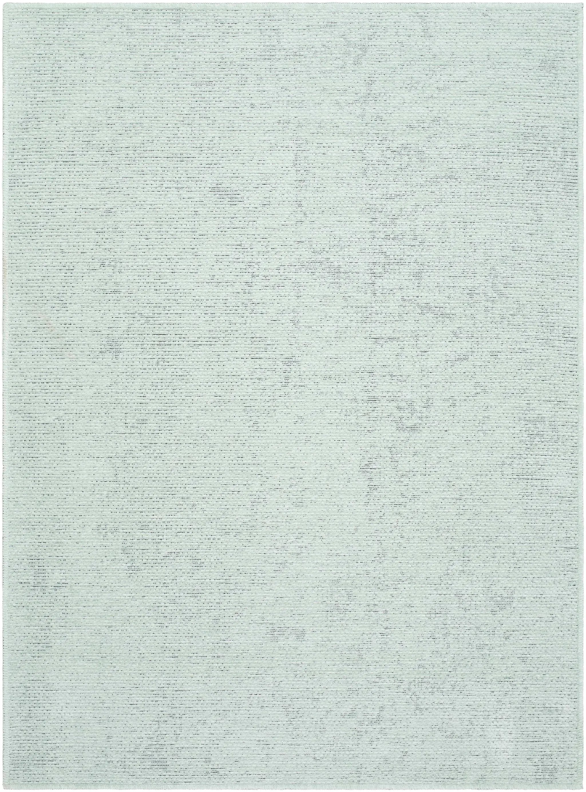 Isako Seafoam Solid Washable Area Rug - Clearance by Boutique Rugs