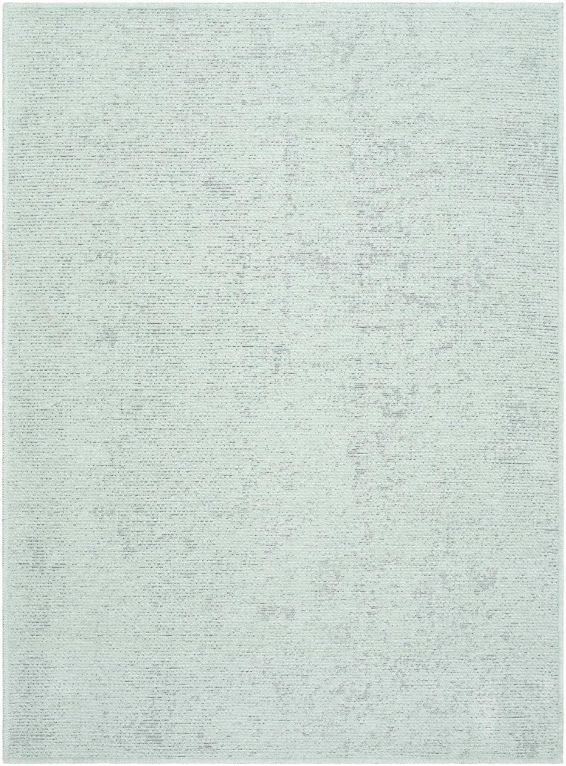 Isako Seafoam Solid Washable Area Rug - Clearance by Boutique Rugs