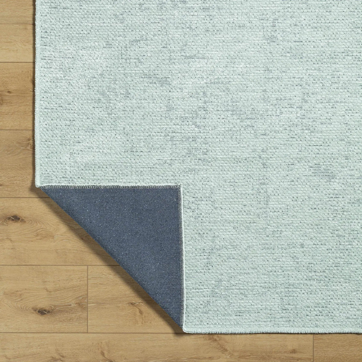 Isako Seafoam Solid Washable Area Rug - Clearance, photo 6 of 10