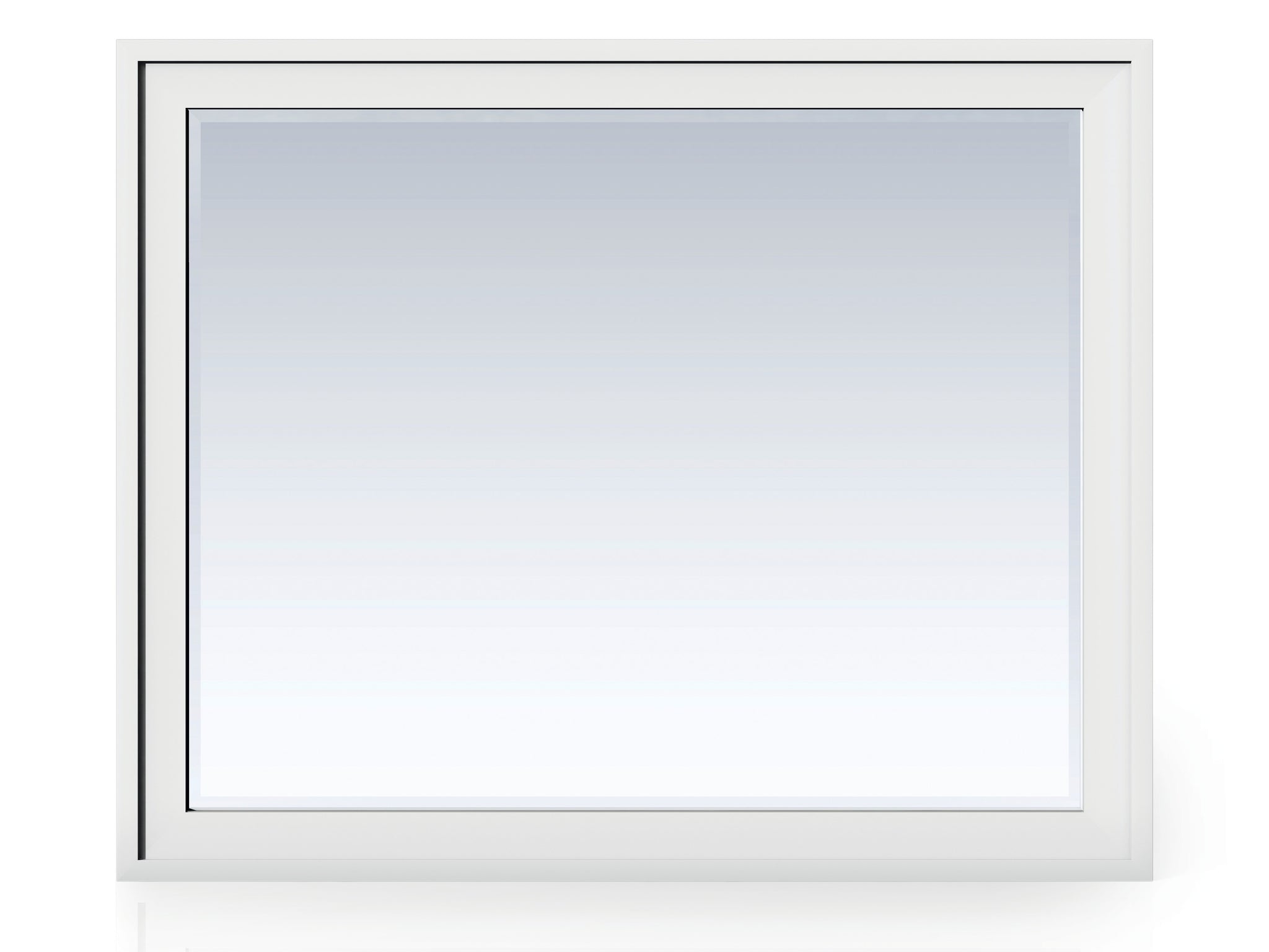 James Martin Addison 48" Mirror, Glossy White