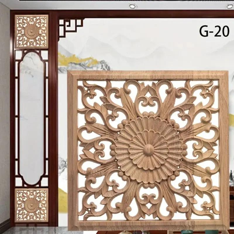 Handcrafted Floral Wooden Wall Panel for Elegant Home Decor by House Of Avana