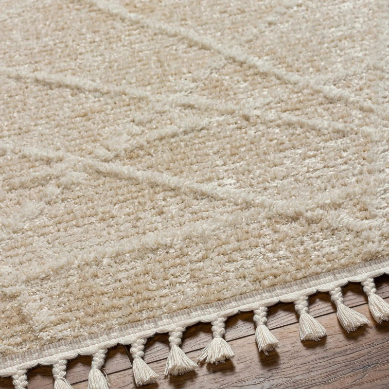 Hosea Cream Area Rug - Clearance by Boutique Rugs