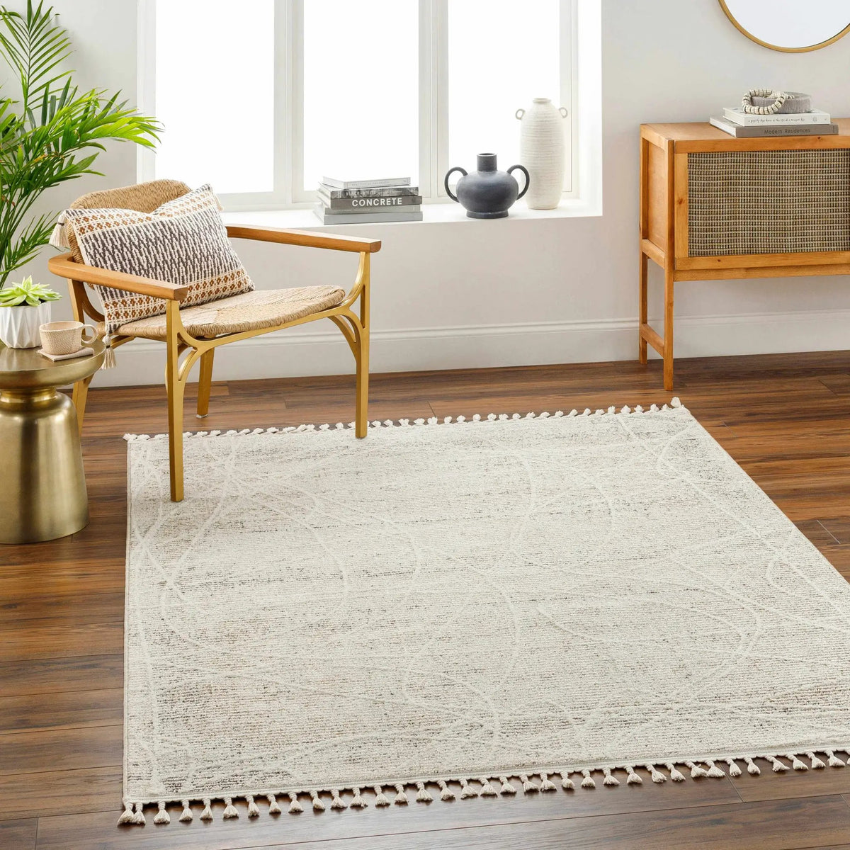 Huong Area Rug - Clearance, installed in a room