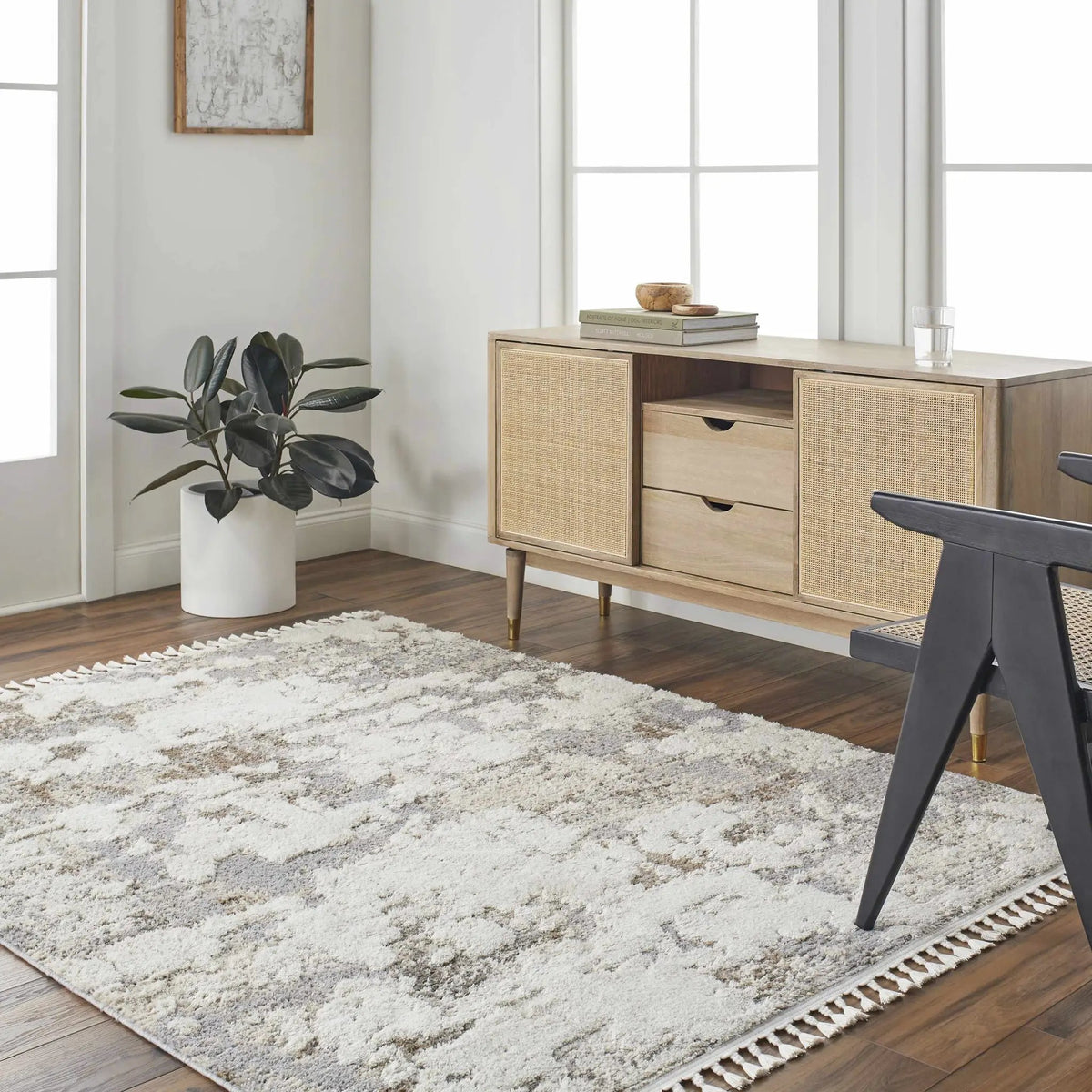 Idola Area Rug - Clearance, installed in a room