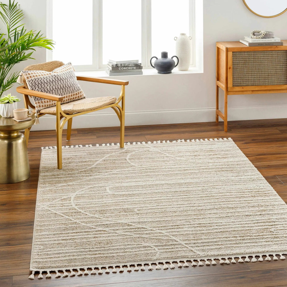 Inaya Area Rug - Clearance, installed in a room