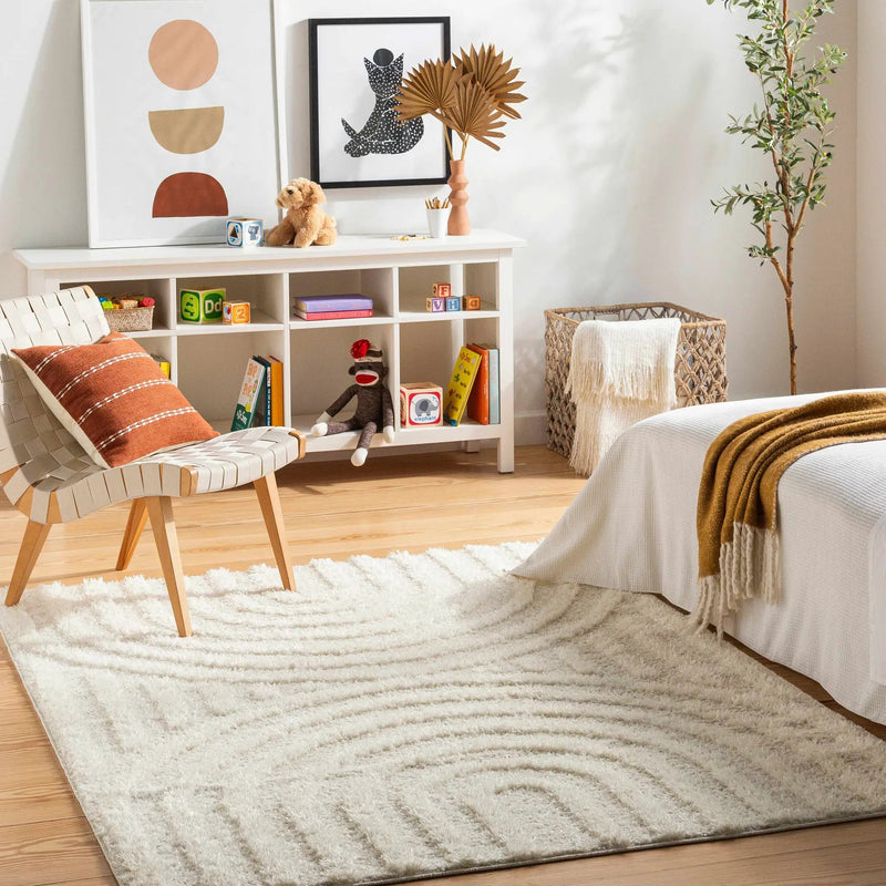 Arnel Cream Area Rug by Boutique Rugs
