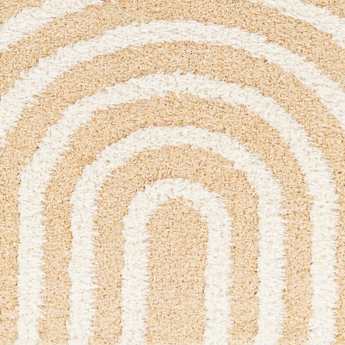 Arnel Beige Area Rug - Clearance, sample swatch