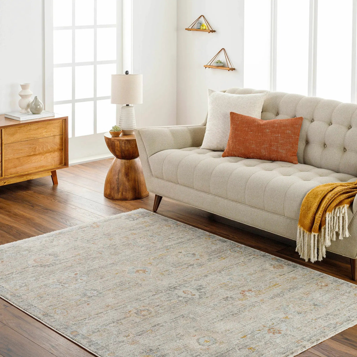 Ayane Area Rug - Clearance, installed in a room