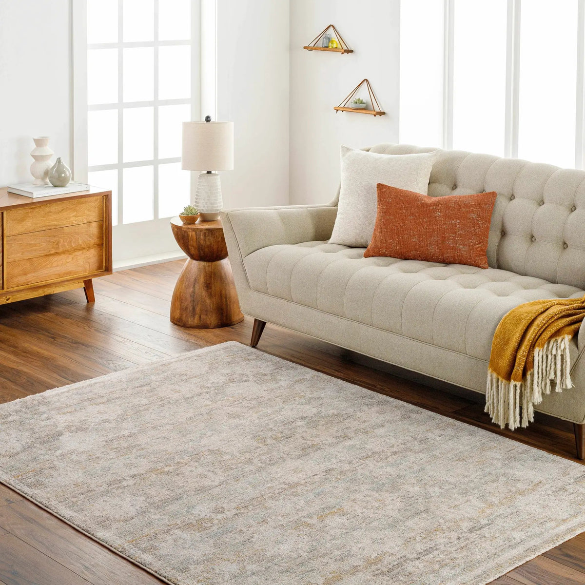 Itzel Area Rug - Clearance, installed in a room