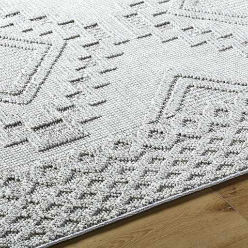 Arwid Light Gray Outdoor Area Rug - Clearance, photo 6 of 8