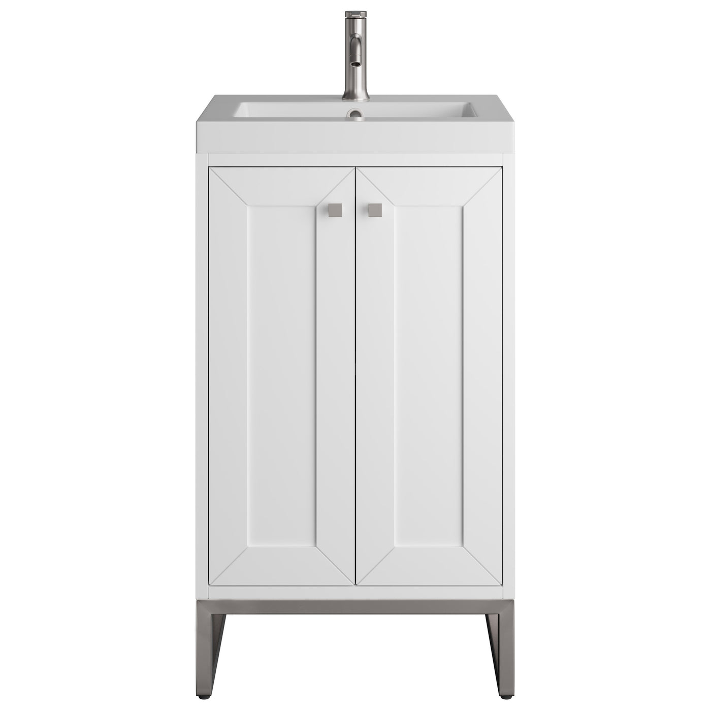James Martin Chianti 20" Single Bathroom Vanity, Glossy White, view 37