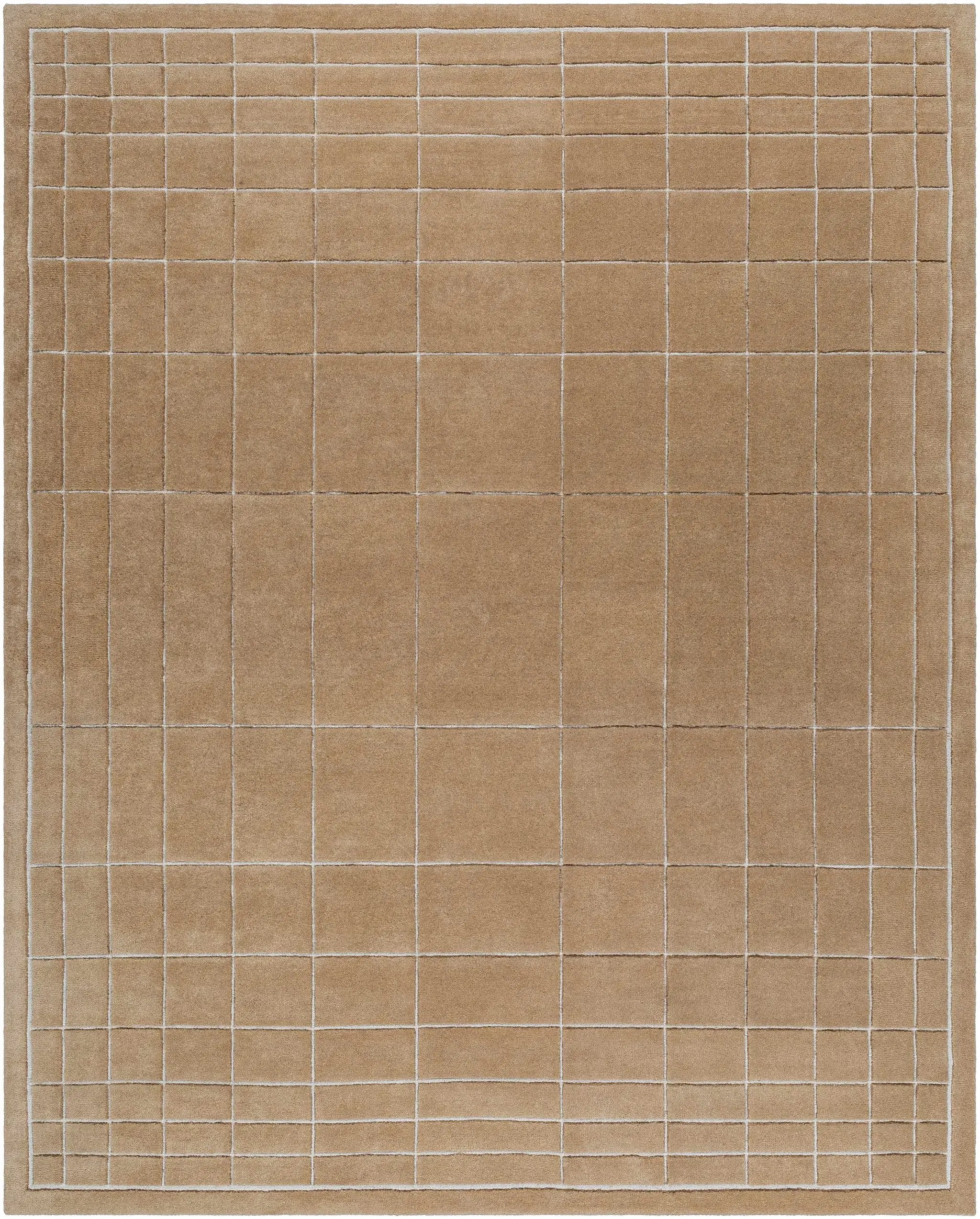 Sedna Brown Wool Area Rug by Boutique Rugs