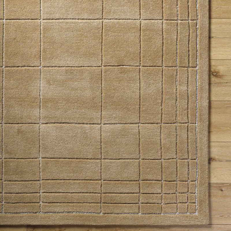 Sedna Brown Wool Area Rug by Boutique Rugs