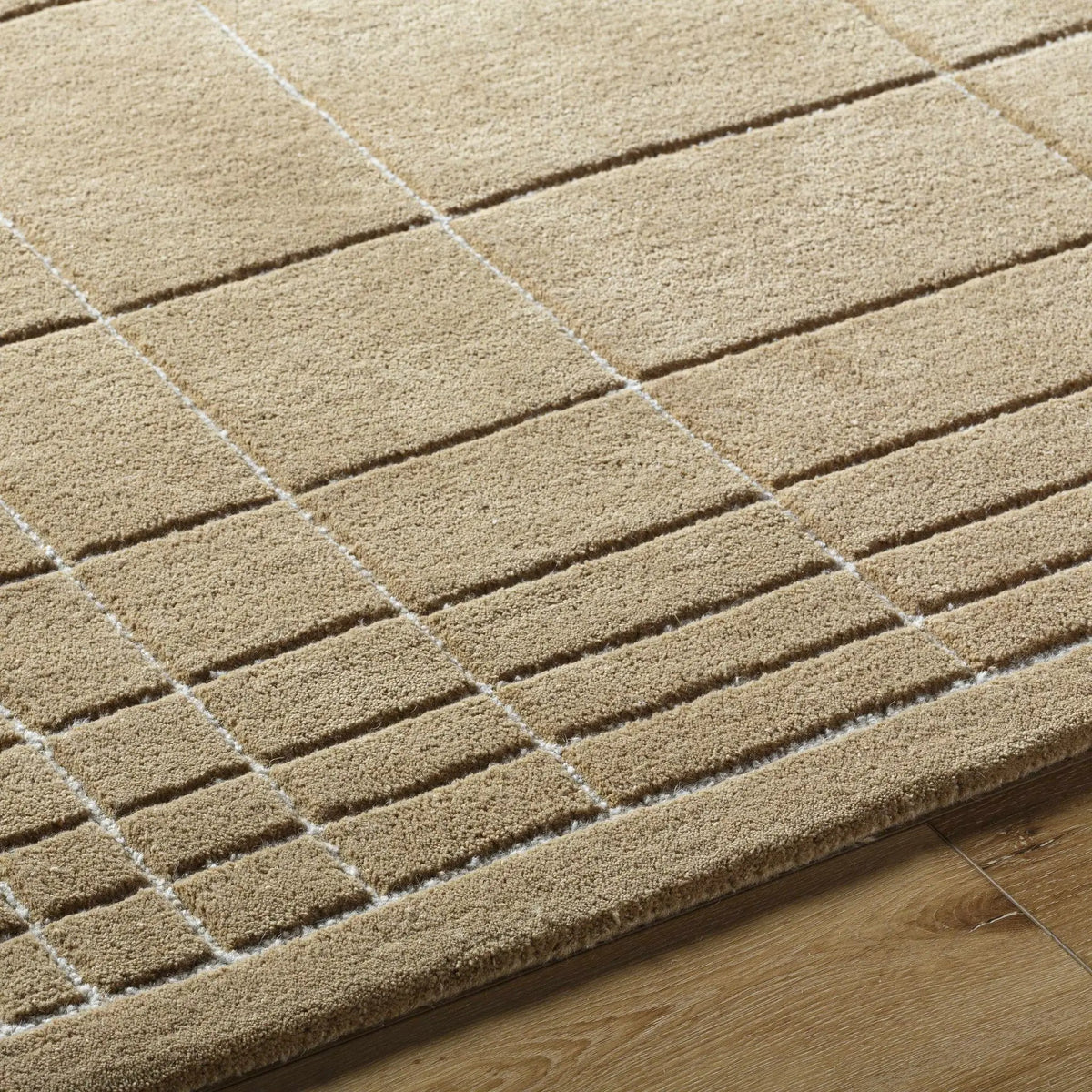 Sedna Brown Wool Area Rug, photo 7 of 8
