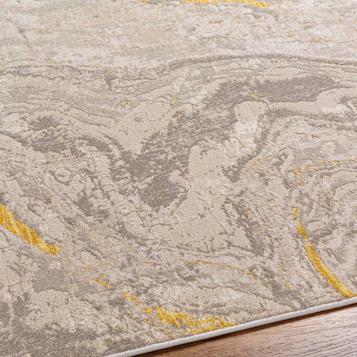 Akins Beige Marble Rug - Clearance, photo 6 of 9