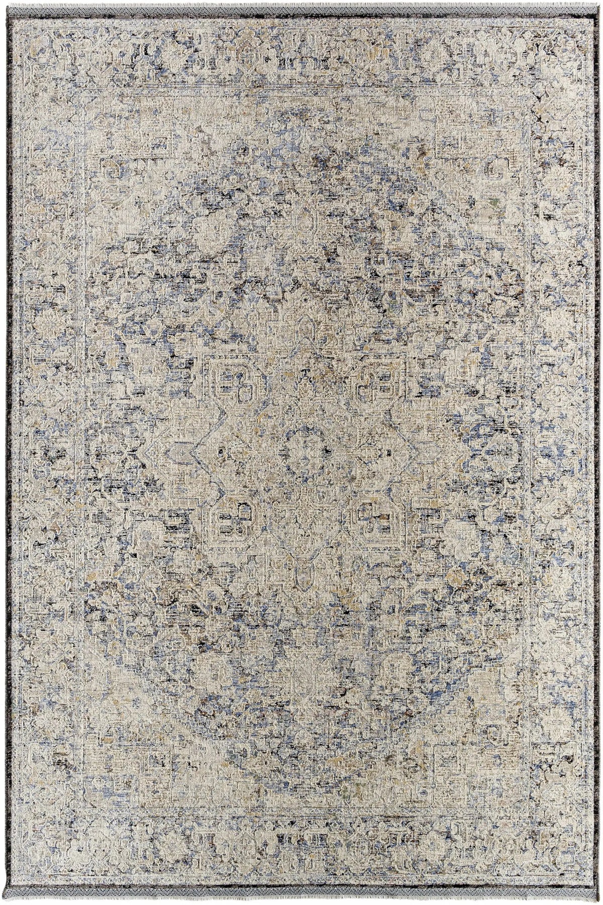 Charo Light Gray Area Rug, photo 3 of 9