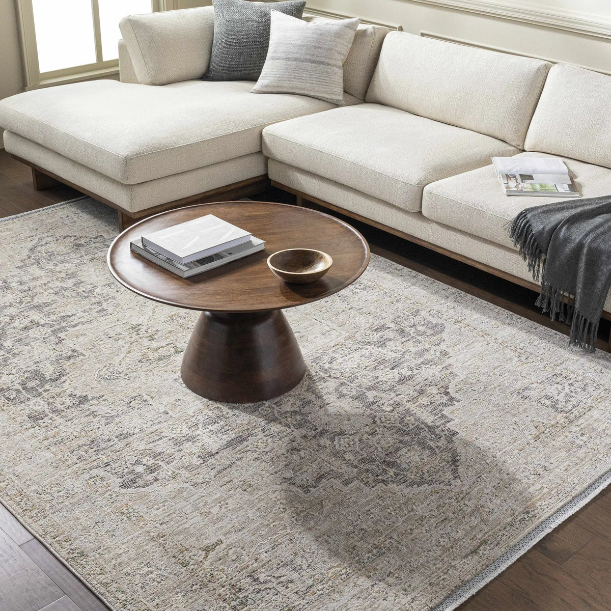 Njeri Area Rug - Clearance, installed in a room