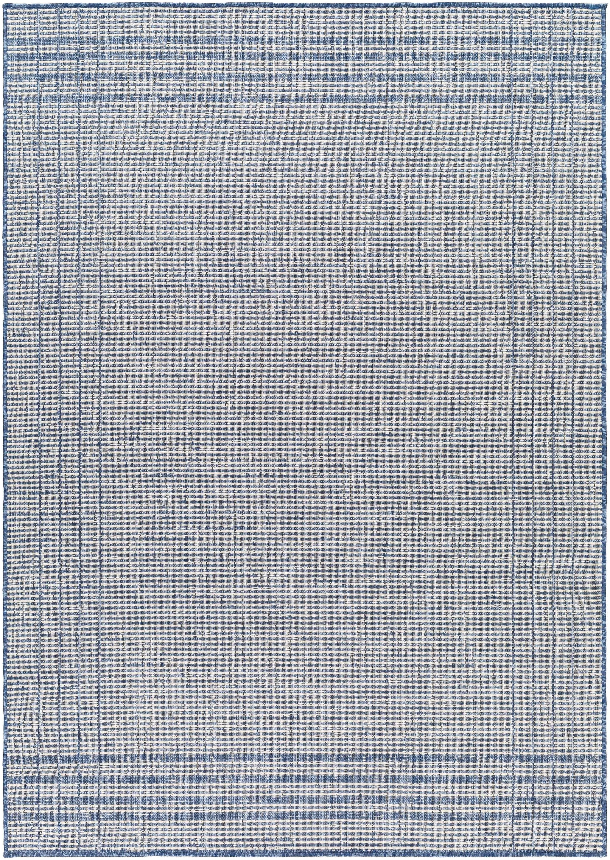 Eneco Blue Outdoor Area Rug - Clearance by Boutique Rugs
