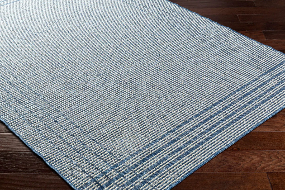 Eneco Blue Outdoor Area Rug - Clearance, photo 3 of 5