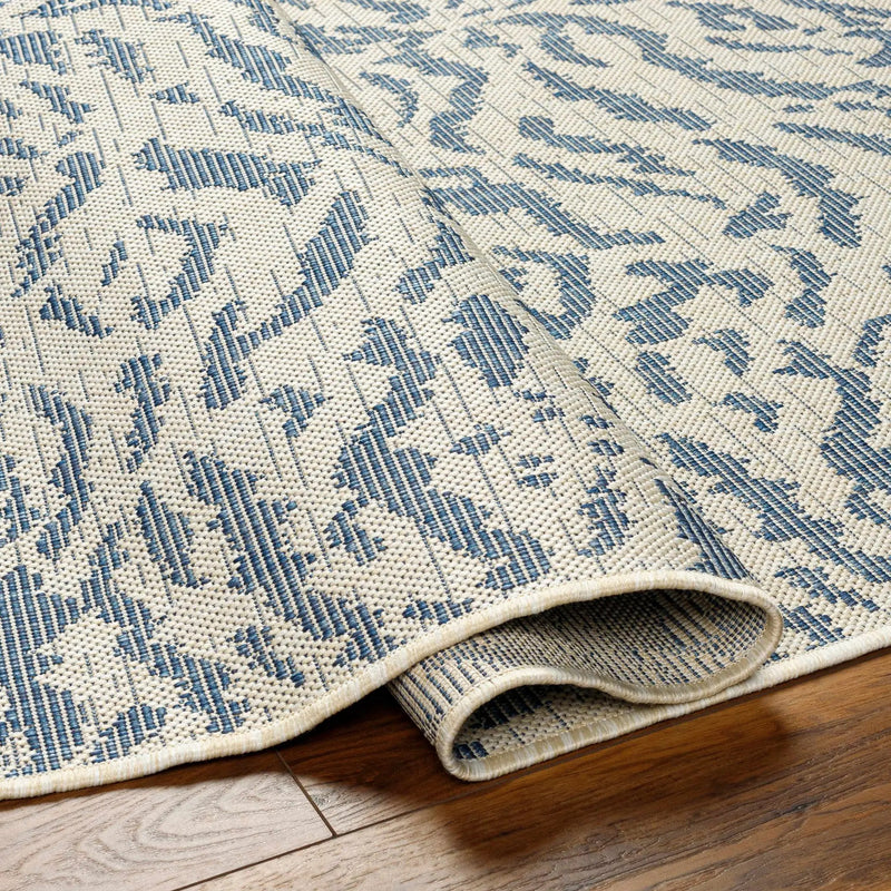Friso Blue Outdoor Area Rug - Clearance by Boutique Rugs