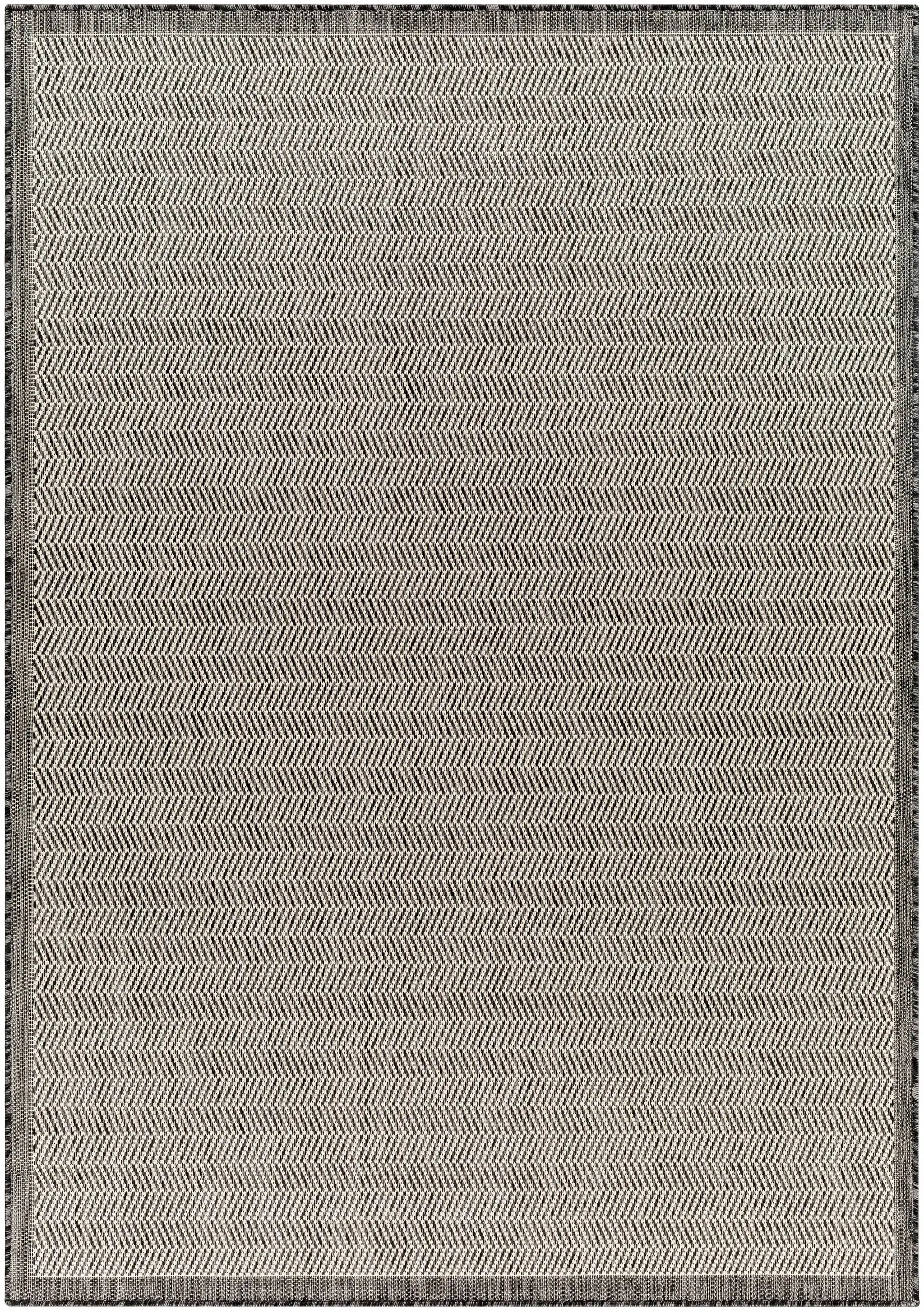 Genet Gray Outdoor Area Rug - Clearance by Boutique Rugs