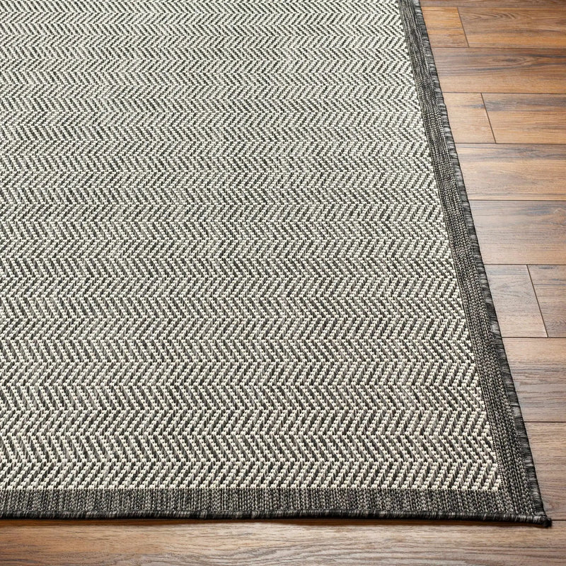 Genet Gray Outdoor Area Rug - Clearance by Boutique Rugs