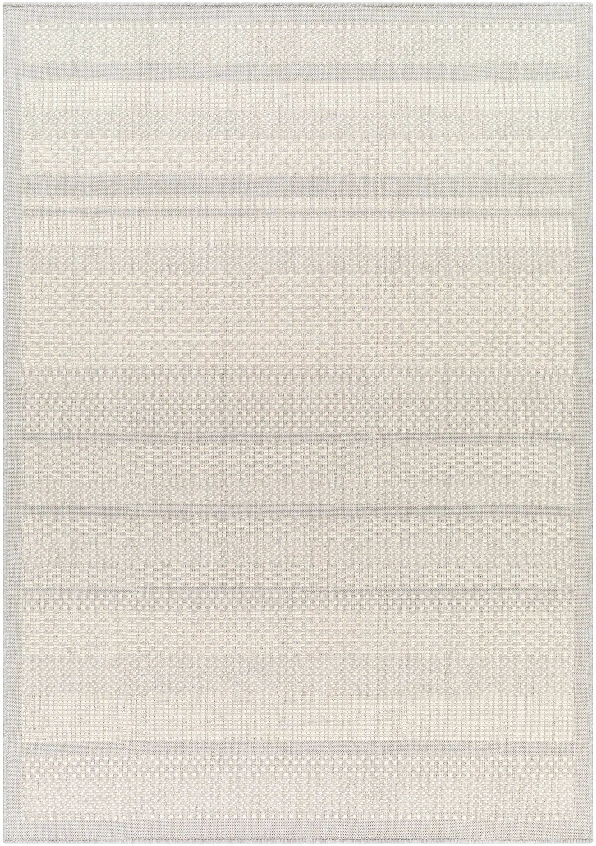Hessa Cream Outdoor Area Rug - Clearance