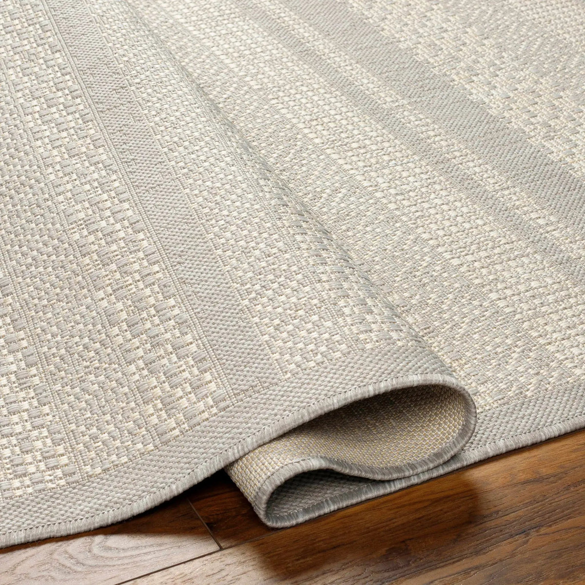 Hessa Cream Outdoor Area Rug - Clearance, photo 5 of 6