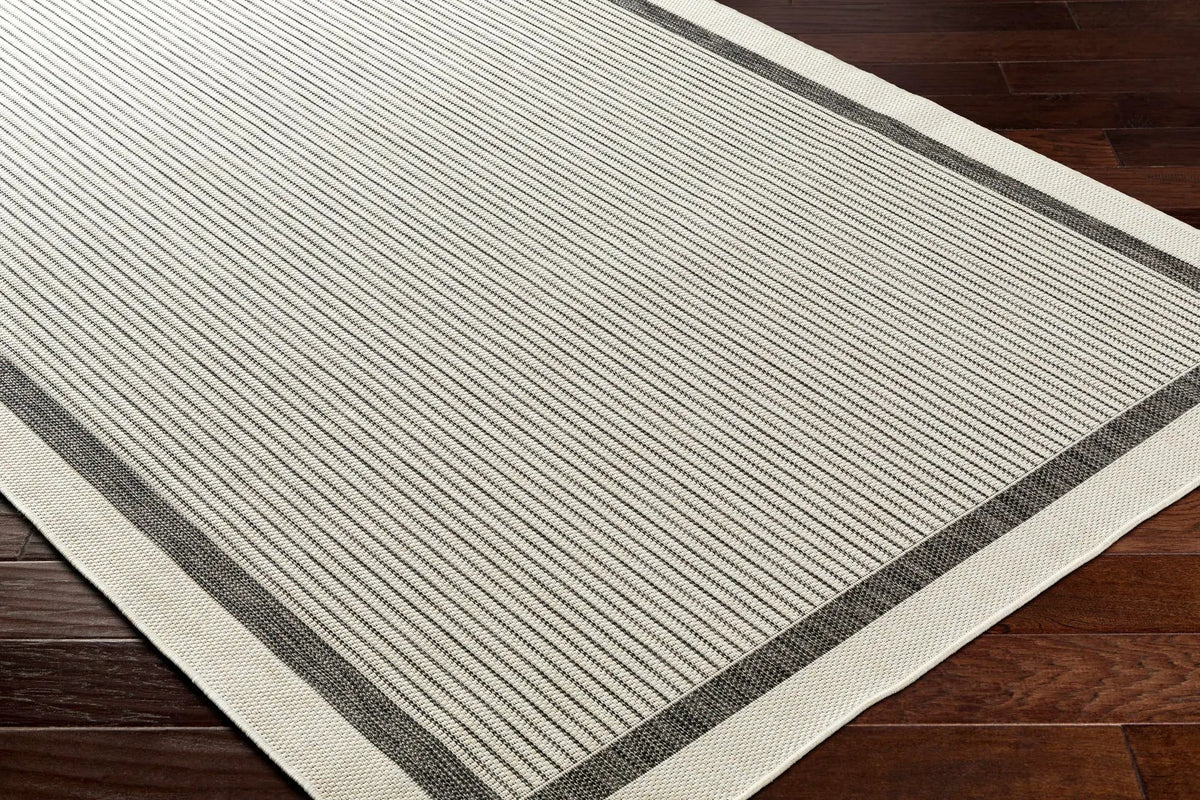 Hevel Black & White Outdoor Area Rug - Clearance, photo 5 of 5