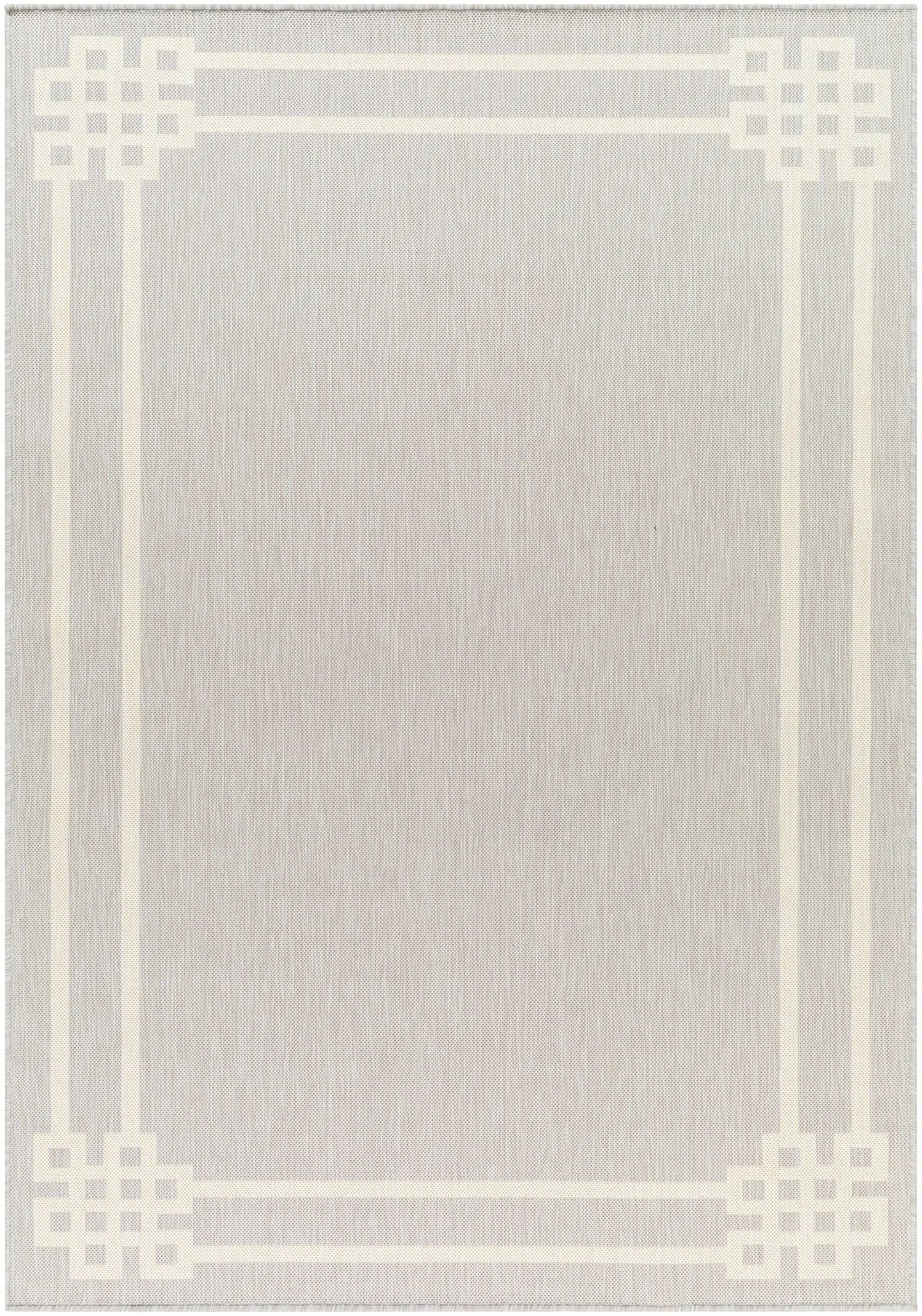 Ilori Light Gray Outdoor Area Rug - Clearance