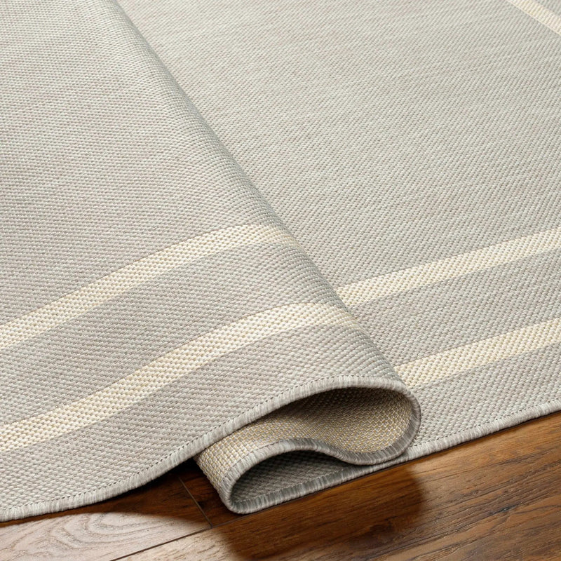 Ilori Light Gray Outdoor Area Rug - Clearance by Boutique Rugs