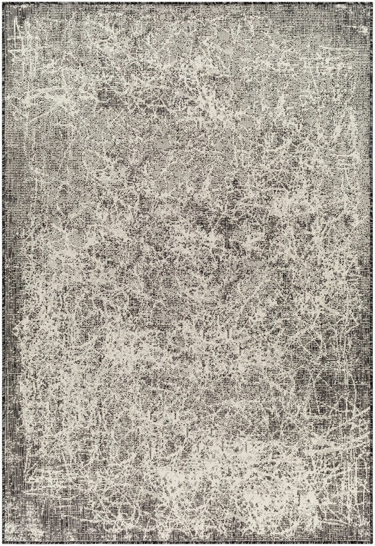 Katz Gray Outdoor Area Rug - Clearance