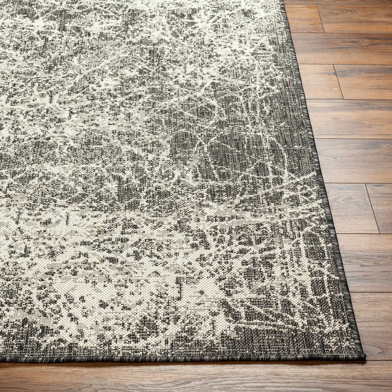 Katz Gray Outdoor Area Rug - Clearance by Boutique Rugs