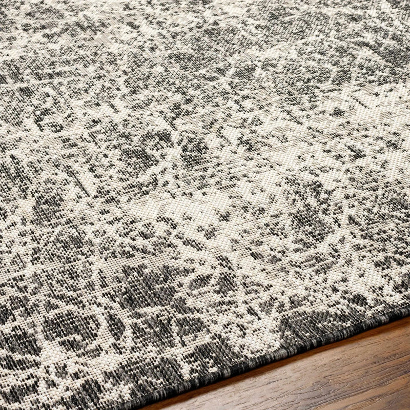 Katz Gray Outdoor Area Rug - Clearance by Boutique Rugs