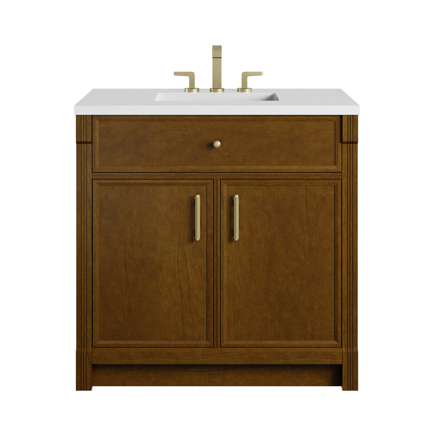 James Martin Bellshire 36" Single Bathroom Vanity, Honey Oak, view 29