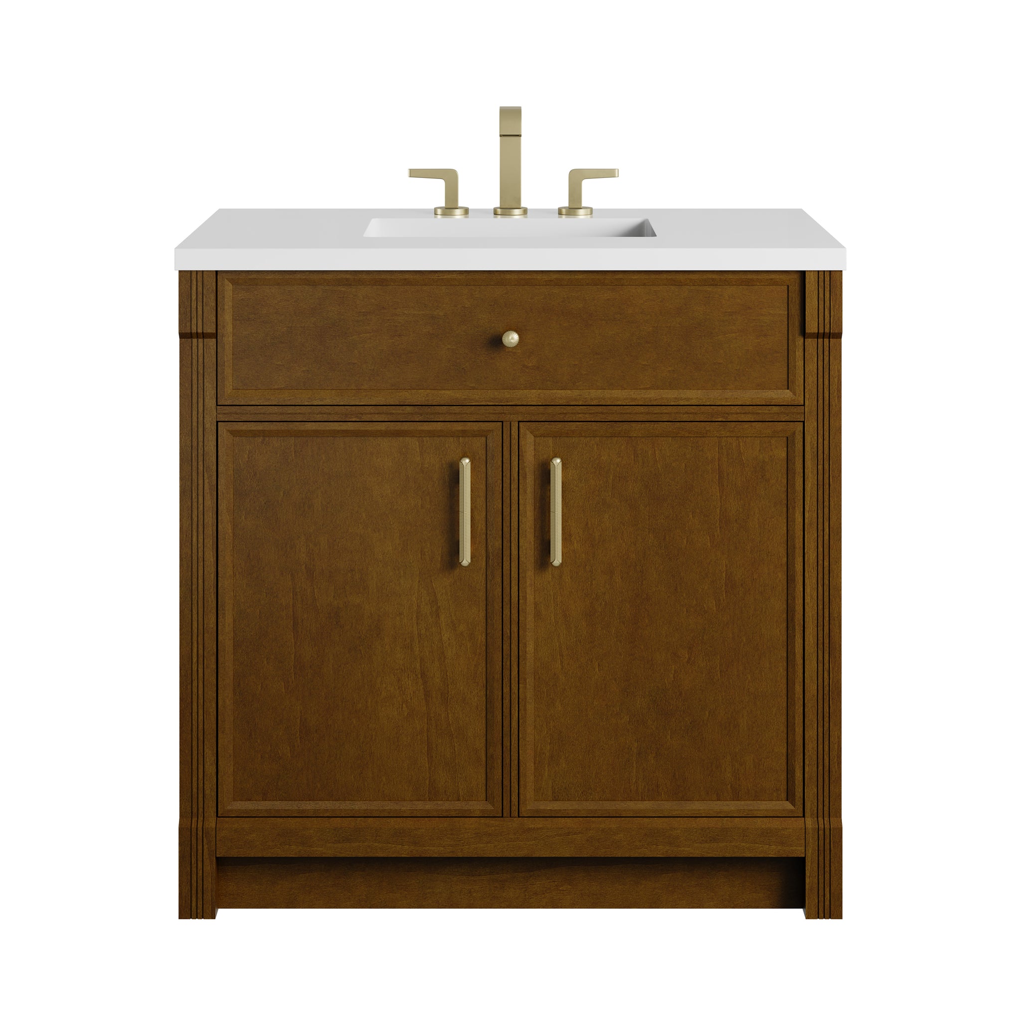 James Martin Bellshire 36" Single Bathroom Vanity, Honey Oak, view 29