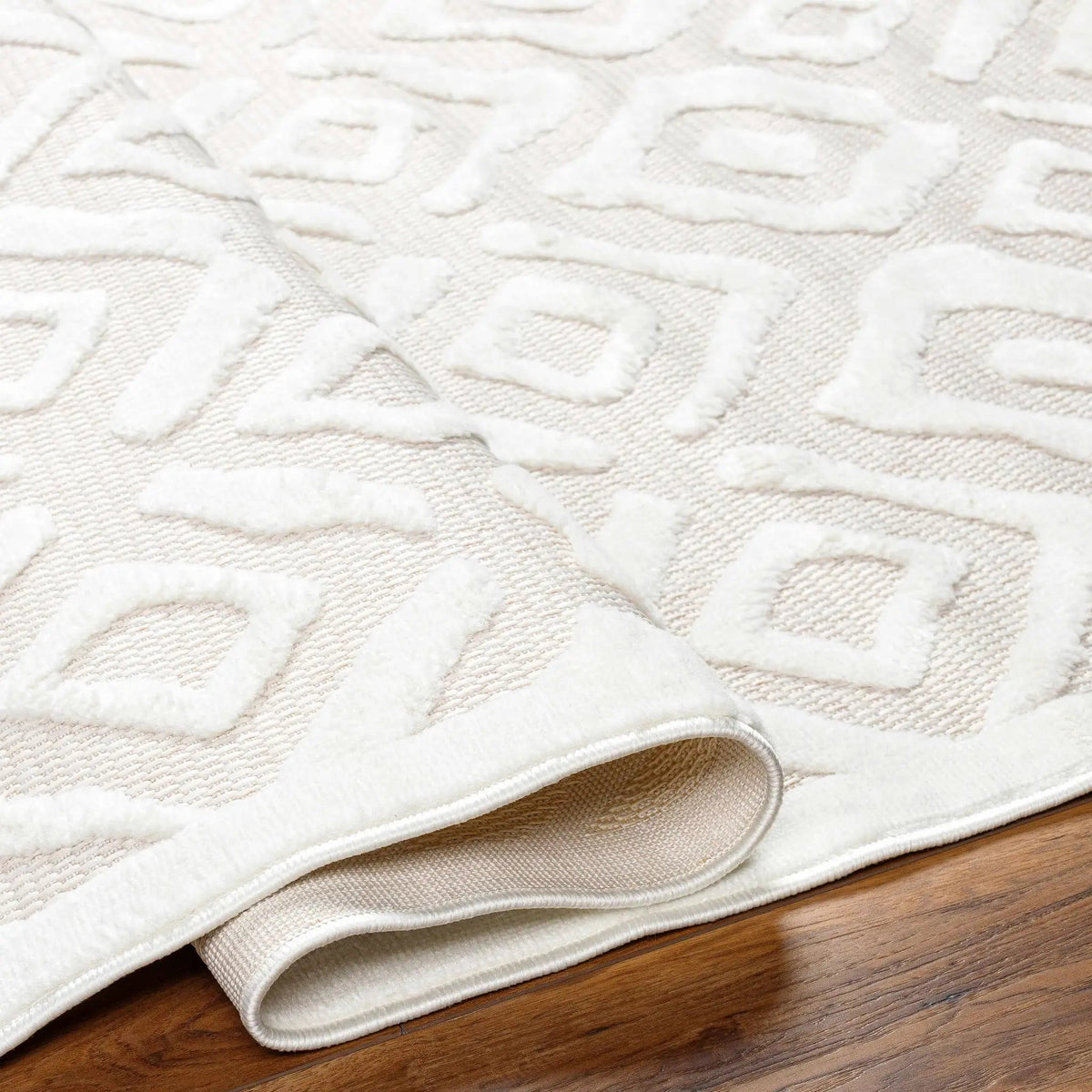 Burl Cream Outdoor Rug - Clearance, photo 8 of 10