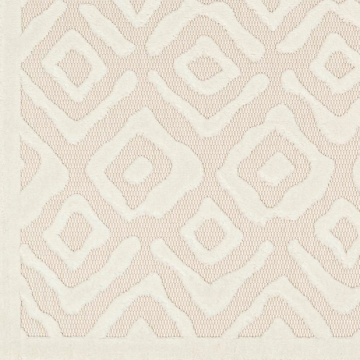 Burl Cream Outdoor Rug - Clearance, sample swatch