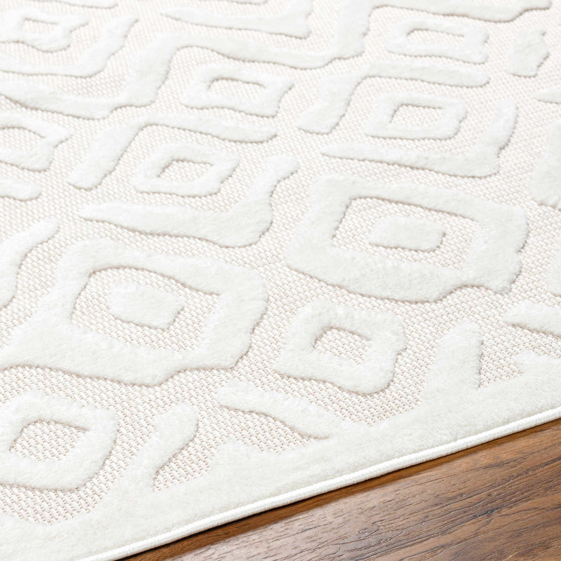 Burl Cream Outdoor Rug - Clearance by Boutique Rugs