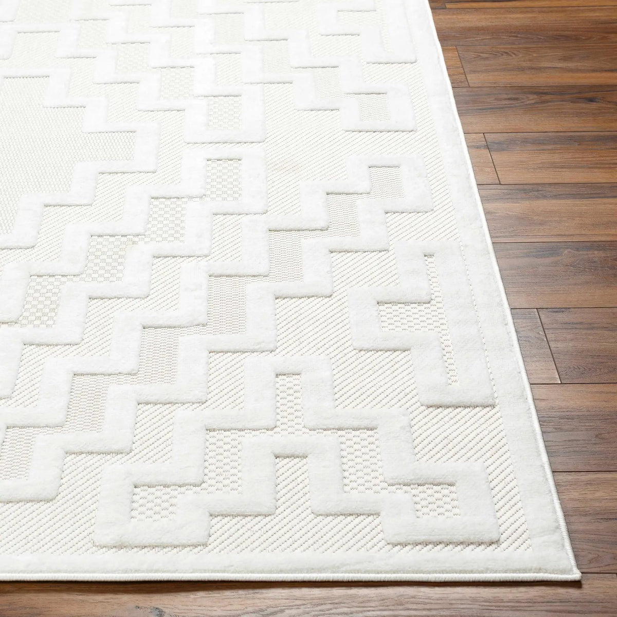 Diza Cream Outdoor Rug - Clearance, photo 8 of 11