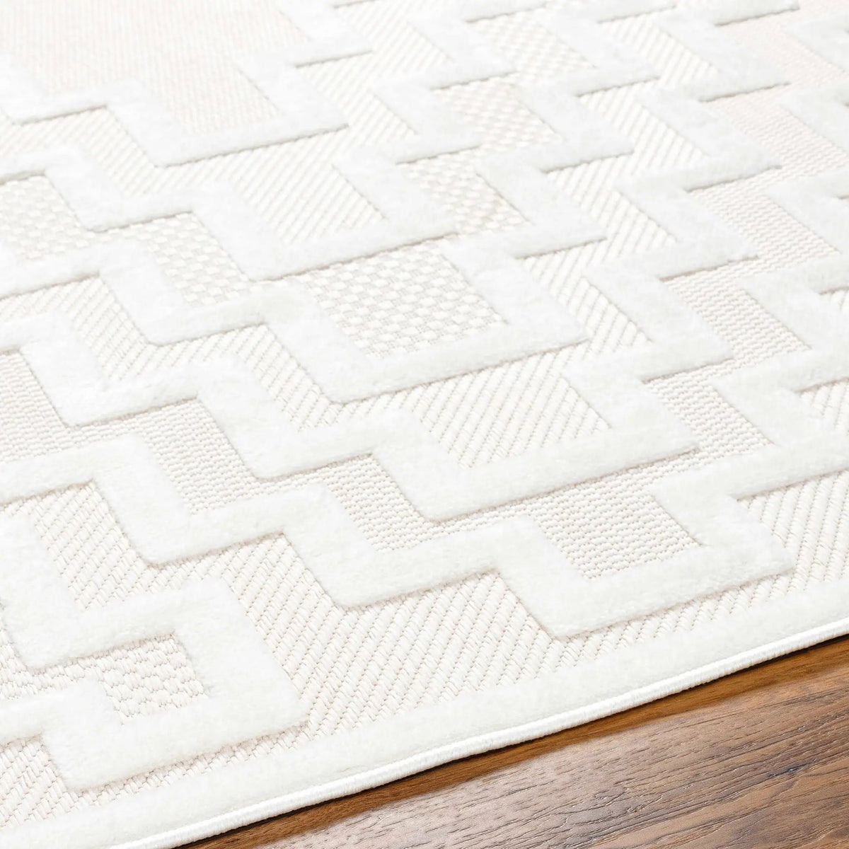 Diza Cream Outdoor Rug - Clearance, photo 10 of 11