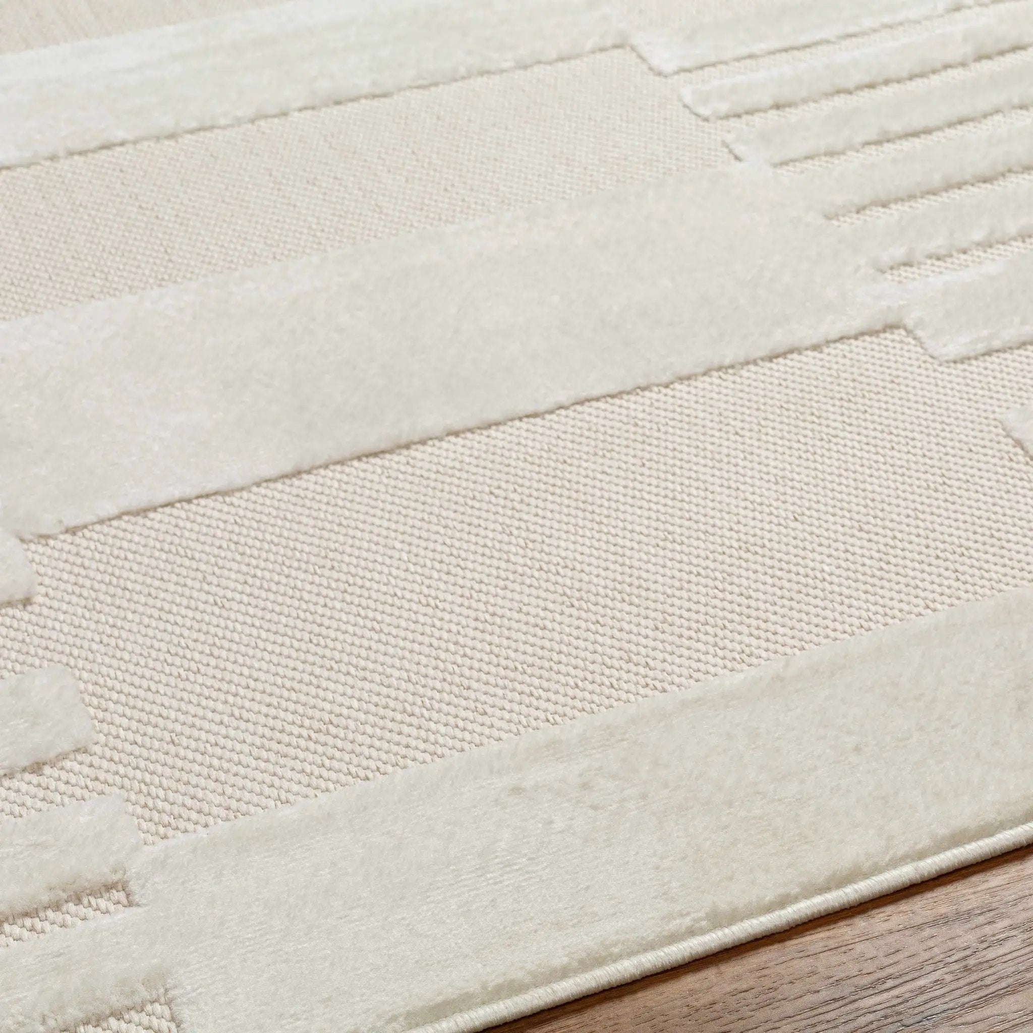 Nita Cream Outdoor Rug - Clearance by Boutique Rugs