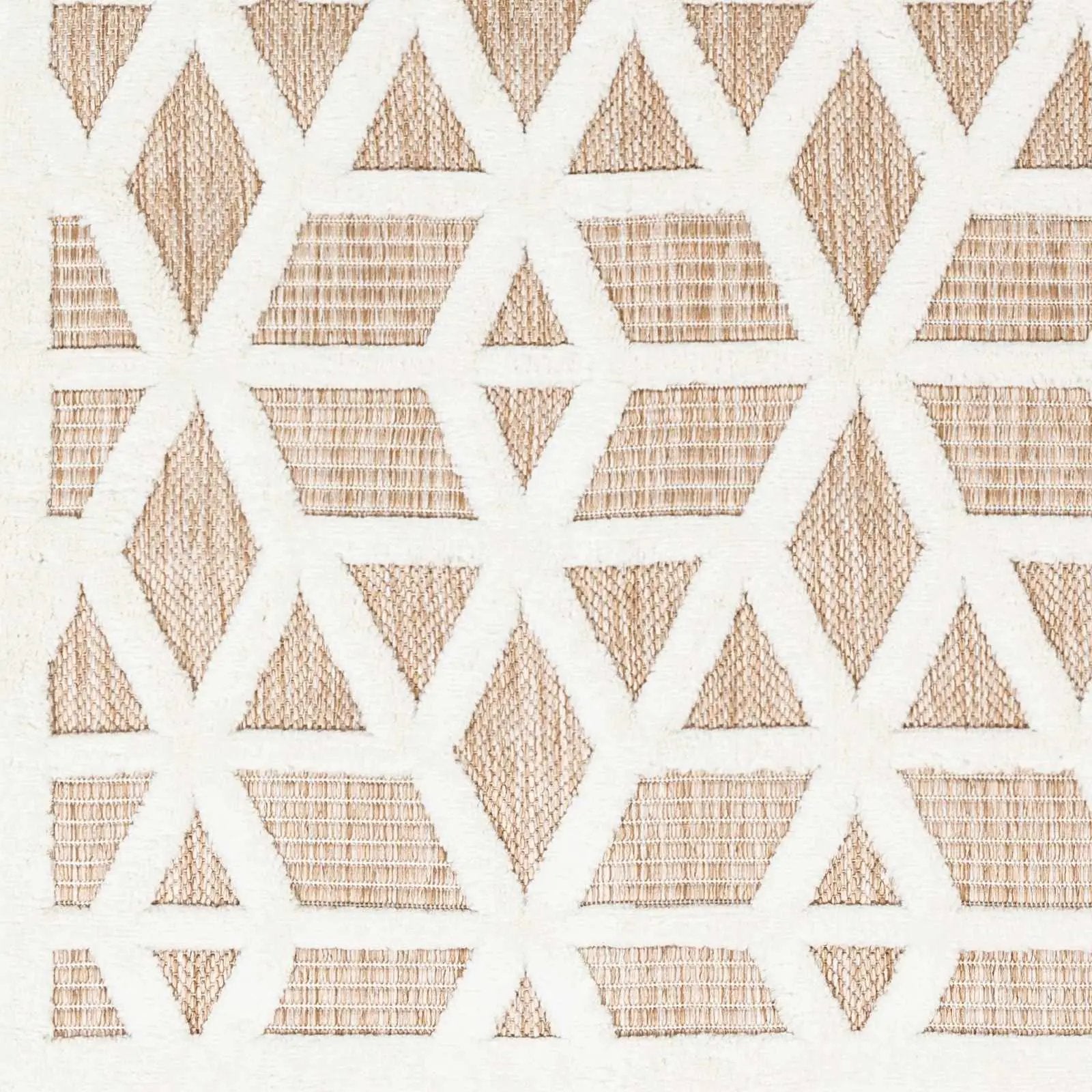 Nuri Tan Outdoor Rug - Clearance by Boutique Rugs