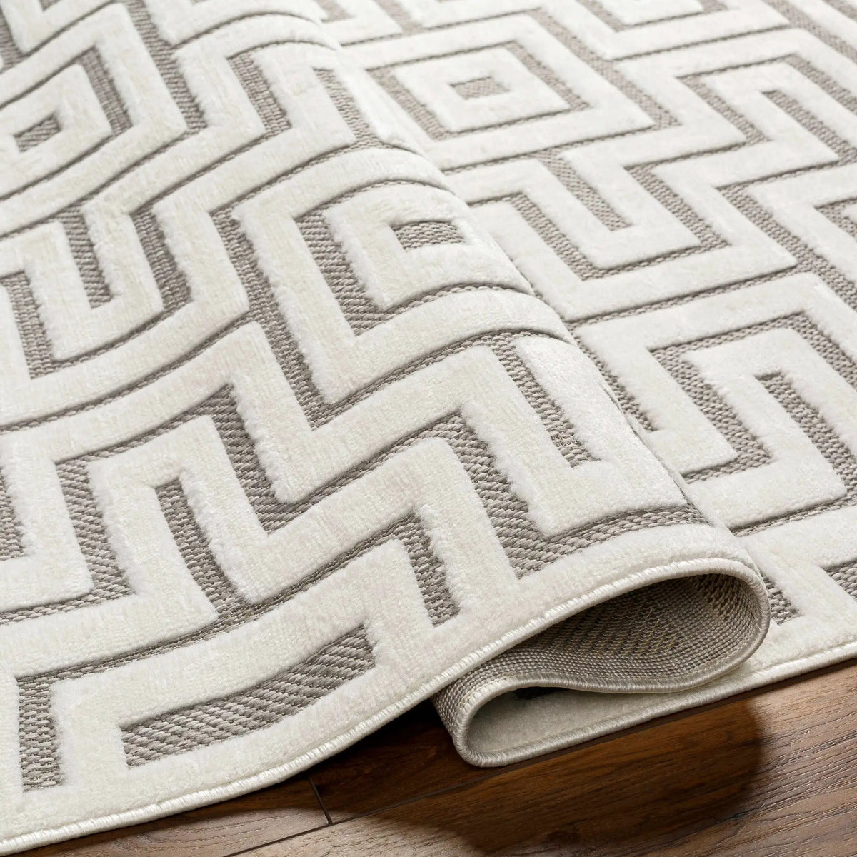 Zevi Beige Outdoor Rug - Clearance, photo 5 of 6
