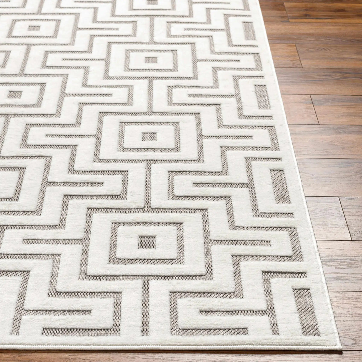 Zevi Beige Outdoor Rug - Clearance, photo 4 of 6