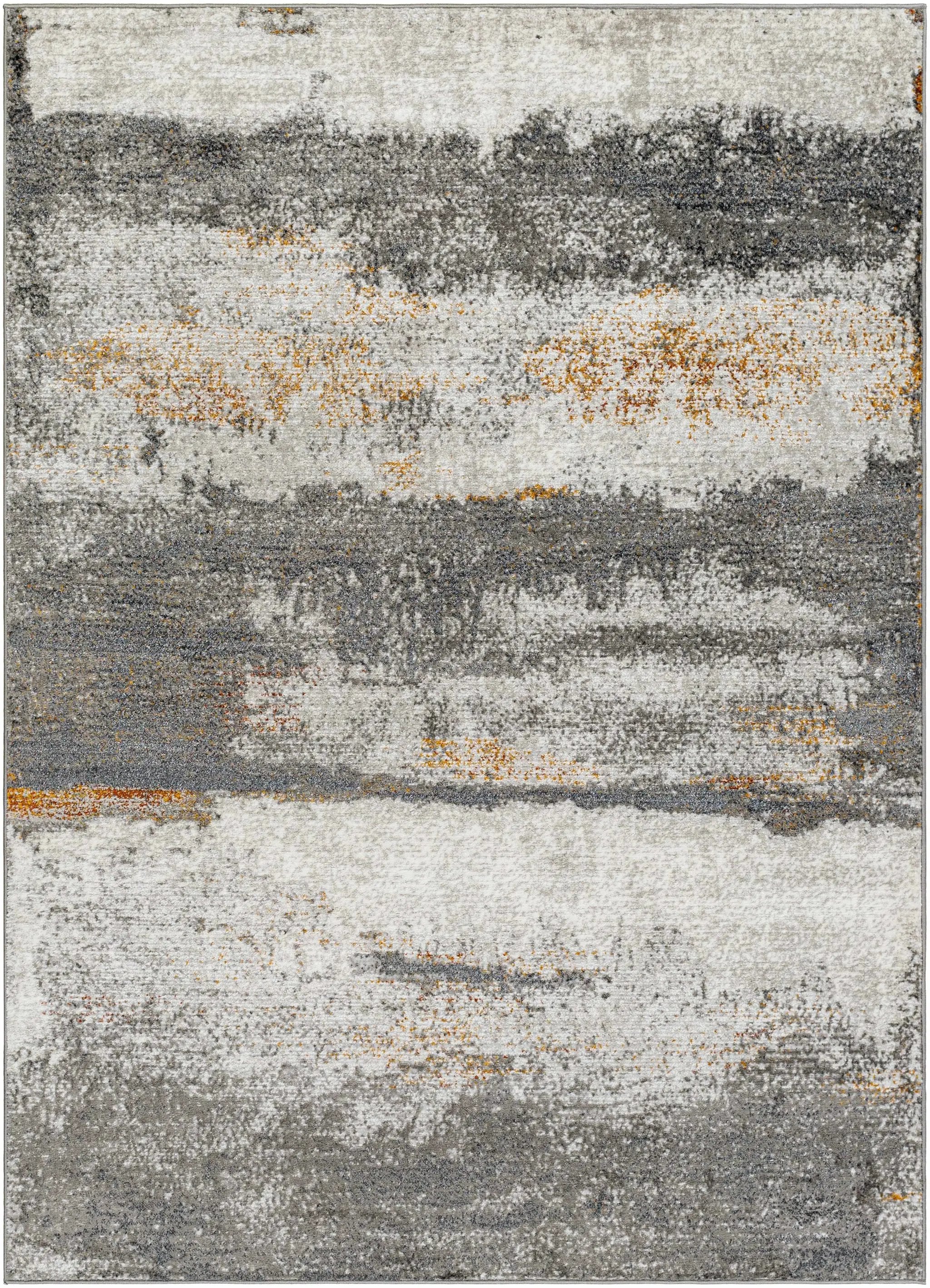 Adam Gray Abstract Area Rug - Clearance by Boutique Rugs