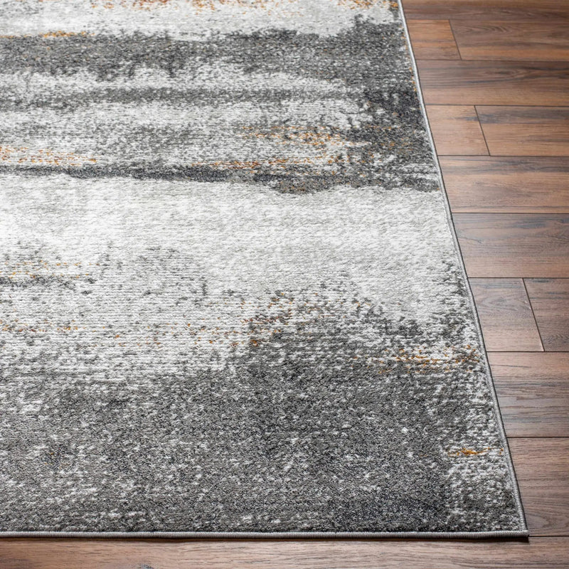 Adam Gray Abstract Area Rug - Clearance by Boutique Rugs